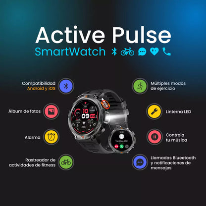 Ptron lure bluetooth smart watch online